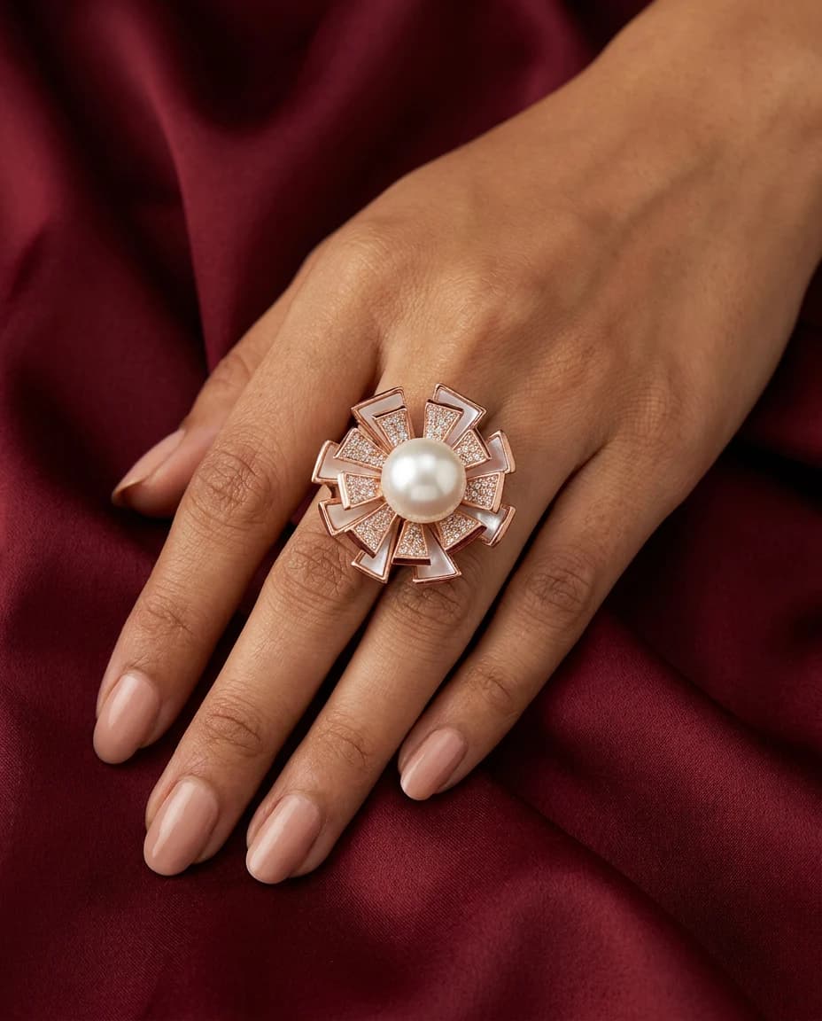 Perla Bloom Ring